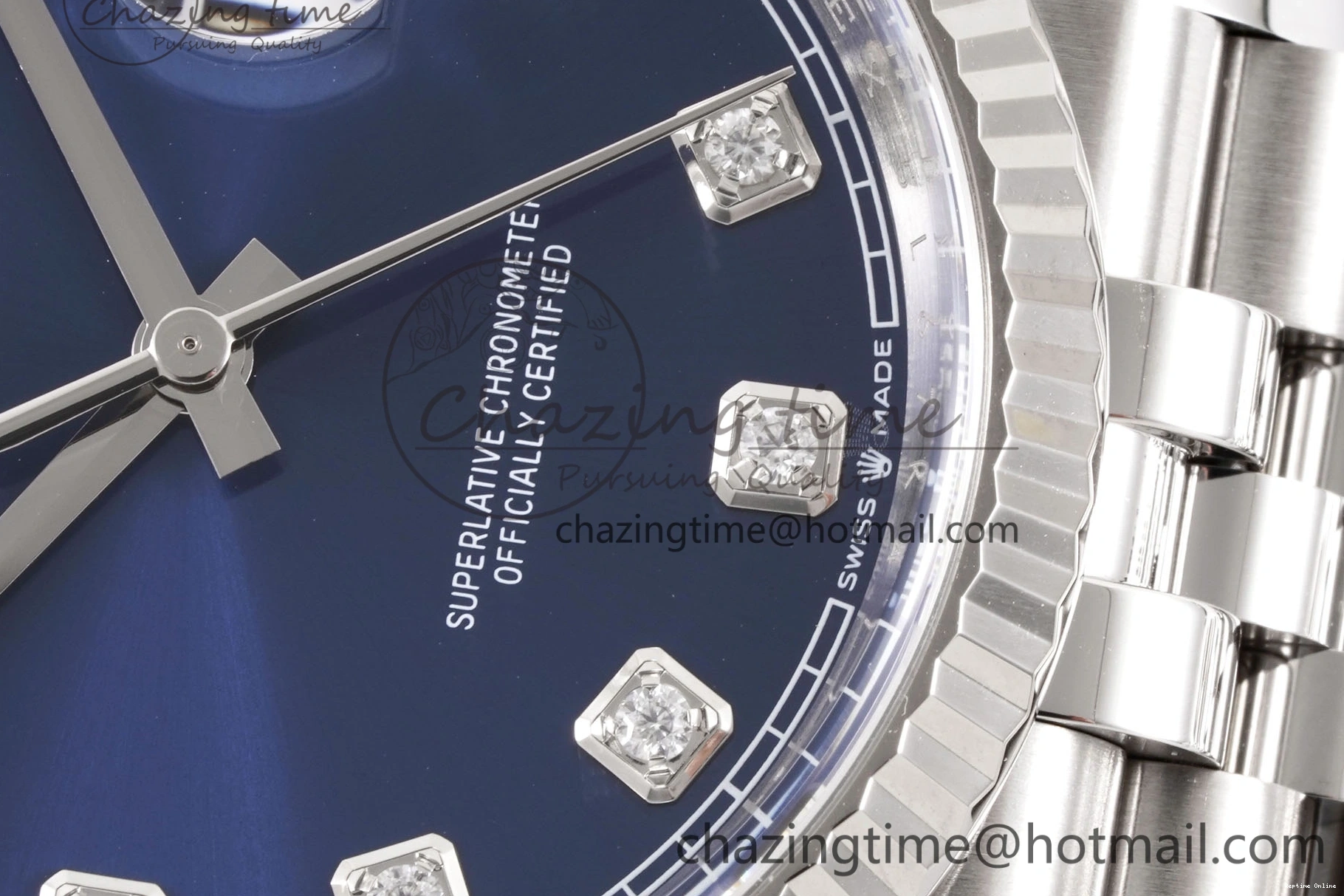 1218 DateJust 36 126234 Clean 1:1 Best Edition 904L Steel Blue Diamonds Dial on Jubilee Bracelet VR BestValue 1993